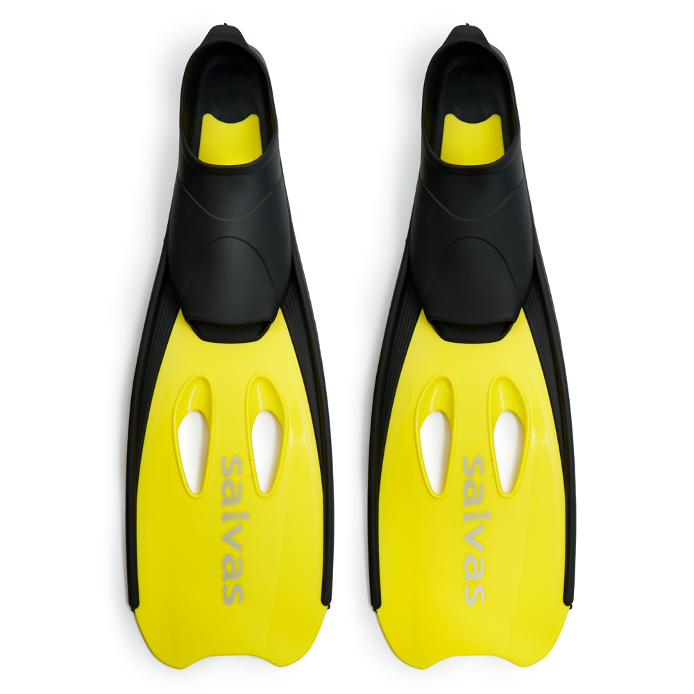 Ласты для плавания SALVAS Cancun Fin, Размер 31-33, Цвет Желтый
