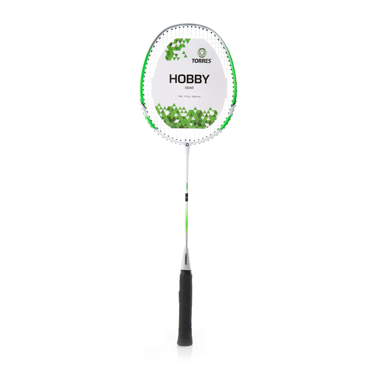 Ракетка для бадминтона TORRES Hobby 1, сталь