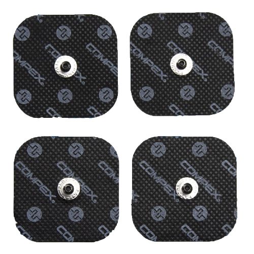 Электроды для миостимуляции COMPEX Performance Snap, 5 х 5 см, 4шт. в упаковке