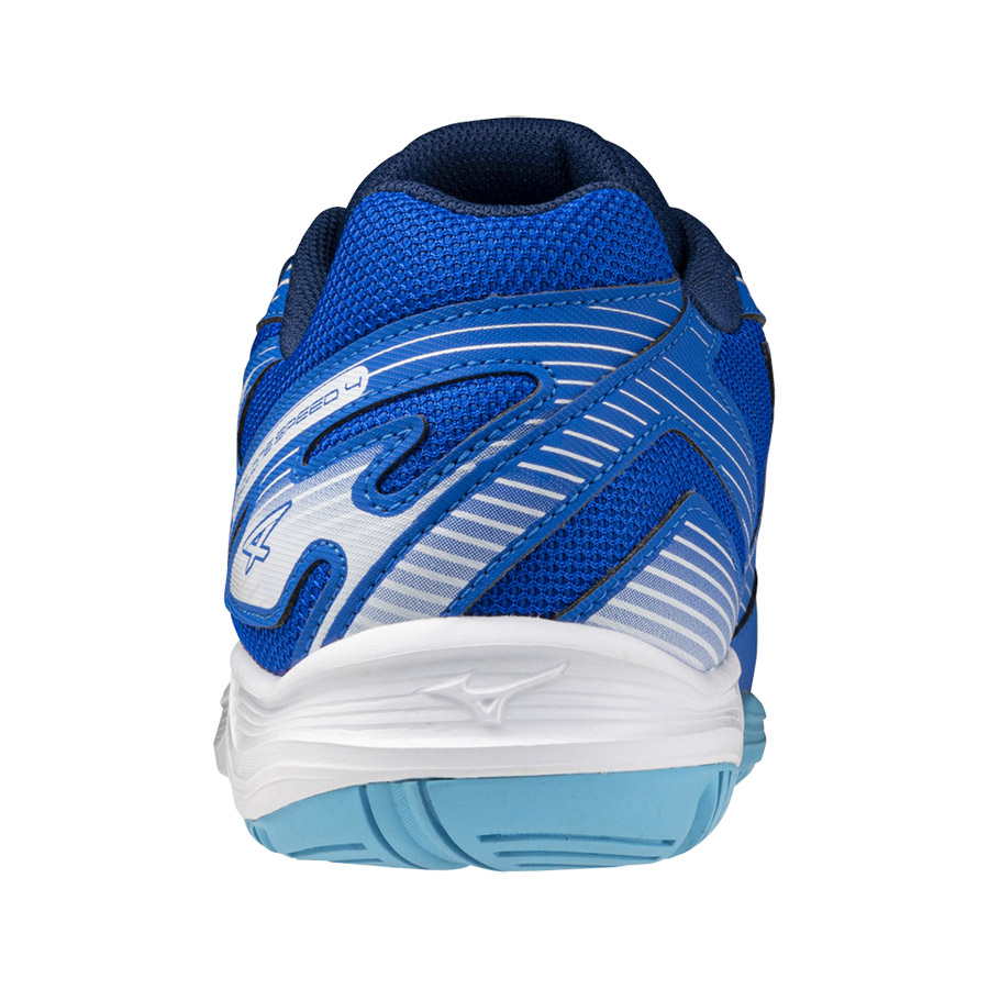 Кроссовки волейбольные MIZUNO Cyclone Speed 4, мужские, Размер 43.5, Цвет Синий