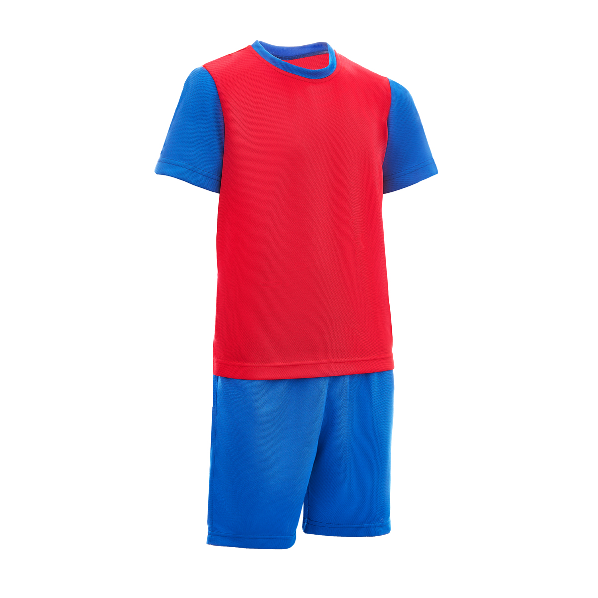 Форма футбольная игровая TORRES Sport Junior, Размер 128 см, Цвет Красный/Синий