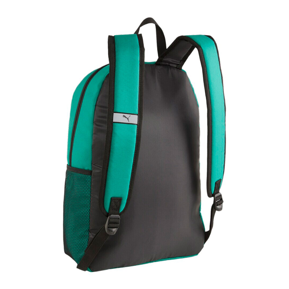 Рюкзак PUMA TeamGOAL, 43x29x12см, Цвет Черно-зеленый