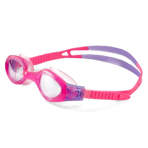 Очки для плавания TORRES Leisure Kids детские (2-5 лет), Цвет очков/линз Розовый/Прозрачный