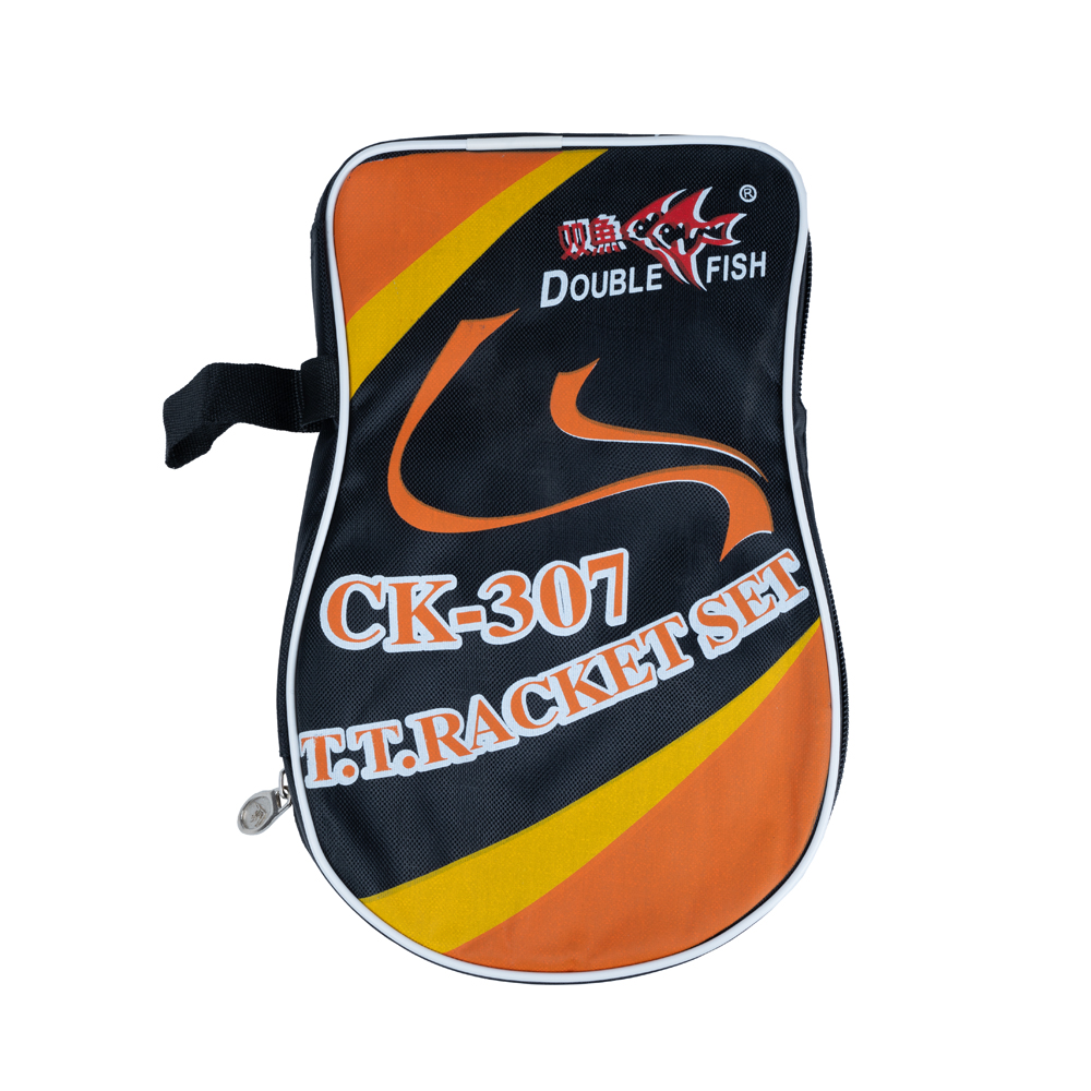 Набор для настольного тенниса Double Fish CK-307, 2 ракетки и 2 мяча с сумкой-чехлом
