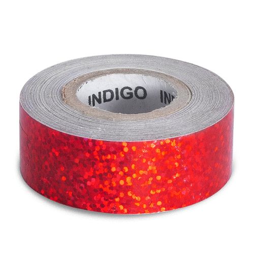 Обмотка для гимнастического обруча INDIGO Crystal, Цвет Красный