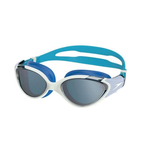 Очки для плавания SPEEDO Biofuse 2.0 Mirror Women`s, Цвет очков/линз Белосиний/Зеркальный