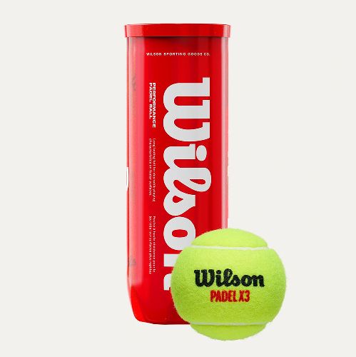 Мяч для падела Wilson Padel X3 Yellow, упаковка 3 мяча