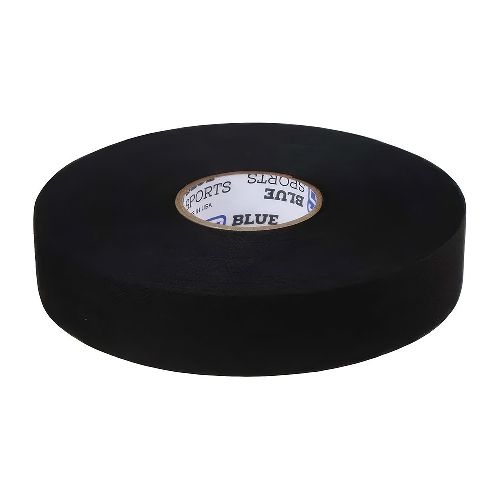 Лента хоккейная Blue Sport Tape Coton Black, ширина 18 мм., длина 25м, Размер 18мм*25м, Цвет Черный