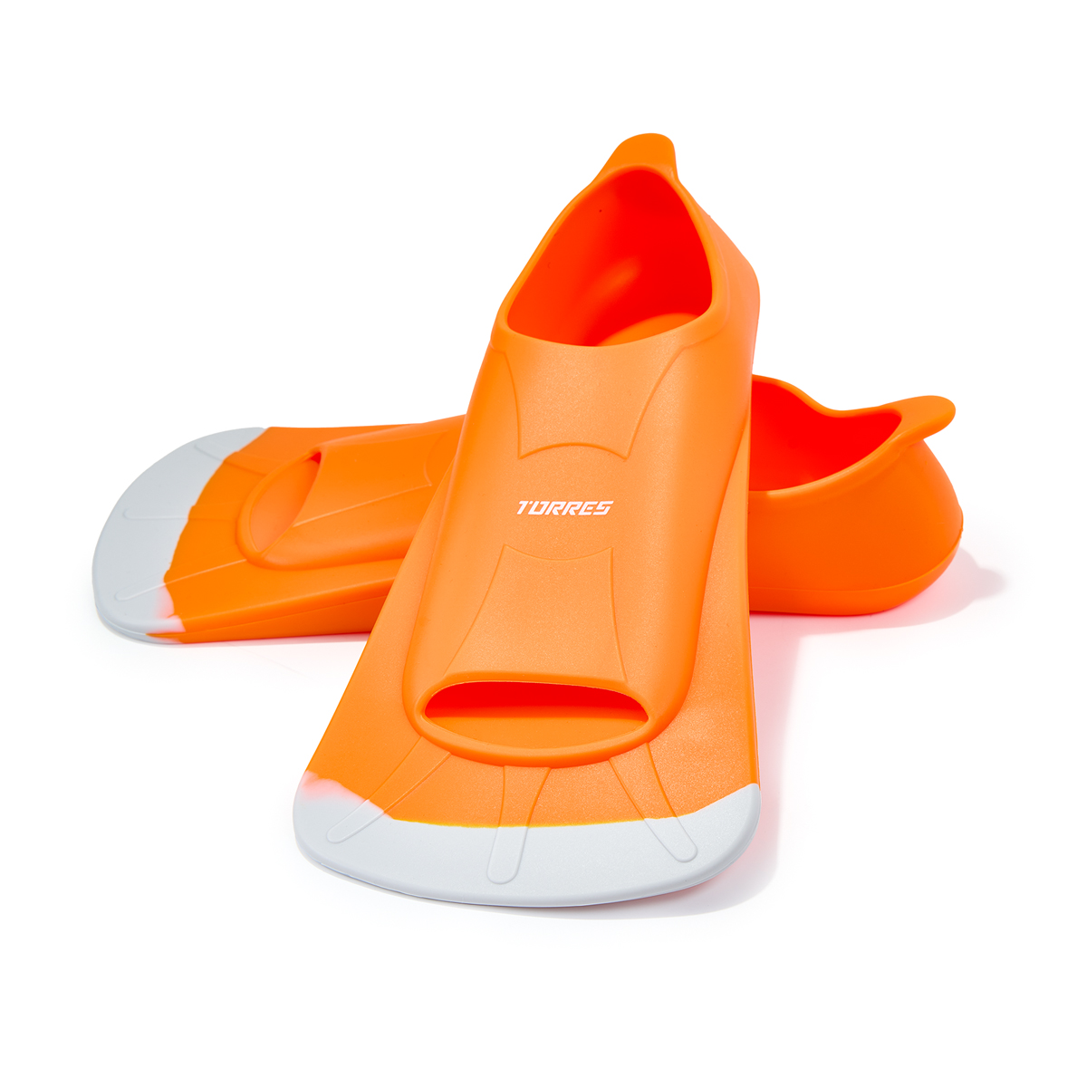 Ласты для бассейна TORRES F02 (M), Размер 40-42, Цвет Оранжевый