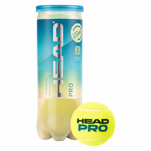 Мяч для большого тенниса HEAD Pro 3B, упаковка 3 мяча, ITF
