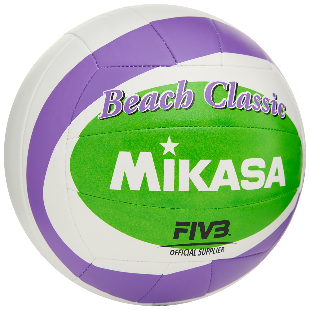 Мяч для пляжного волейбола Mikasa, Цвет Фиолетово-зеленый