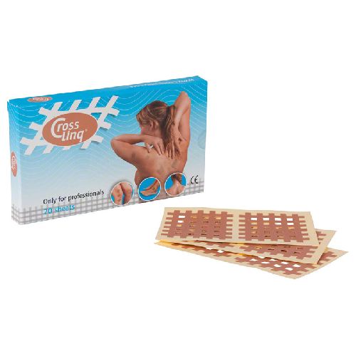 Кросс-тейп CROSSLINQ, 20 листов, телесный, Размер l