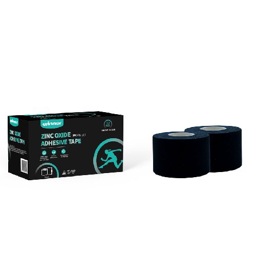 Тейп жесткий спортивный WINNER оксид цинка 3,8 см*9,1м, 32 шт