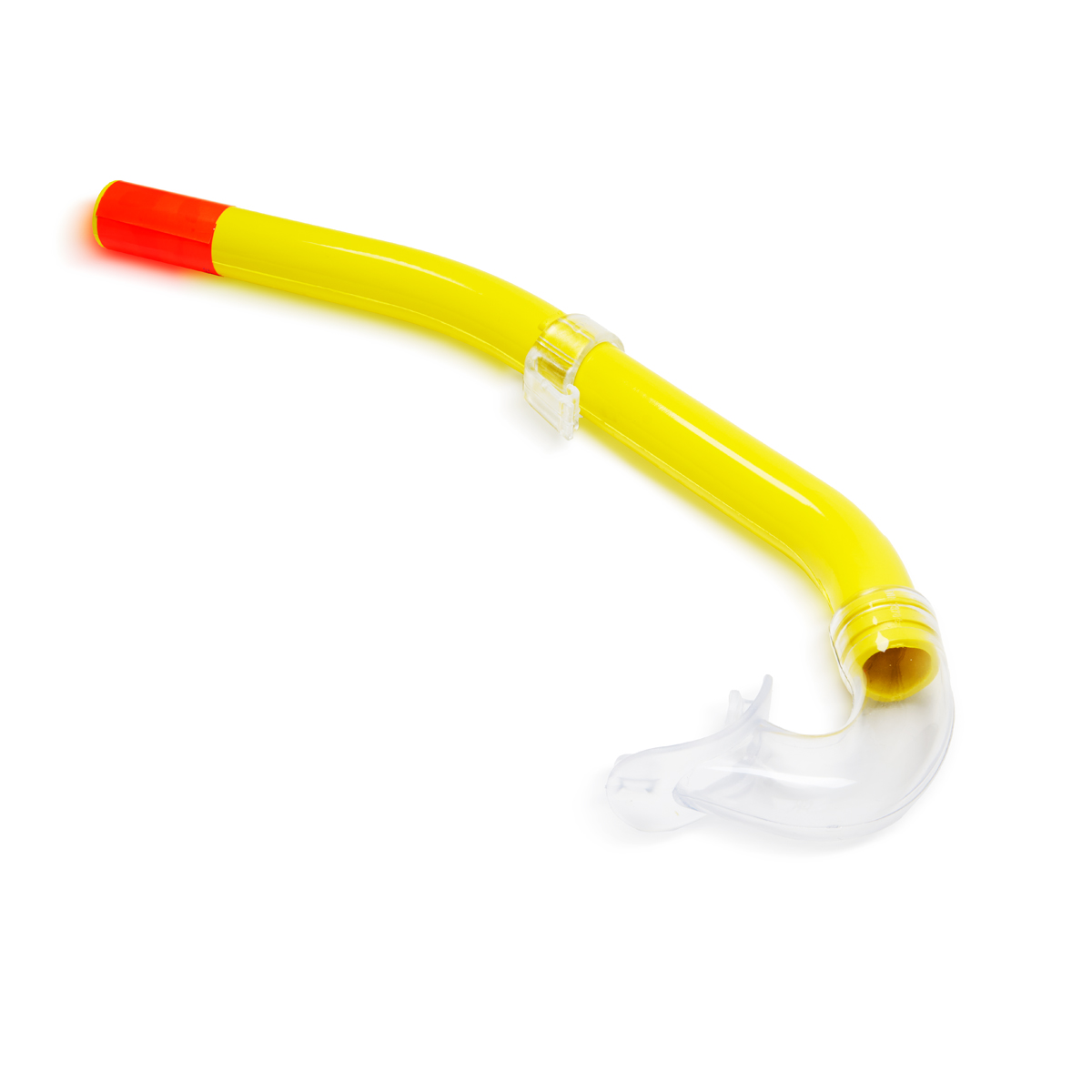 Трубка плавательная Salvas Fizzy Snorkel, размер L, Цвет Желтый