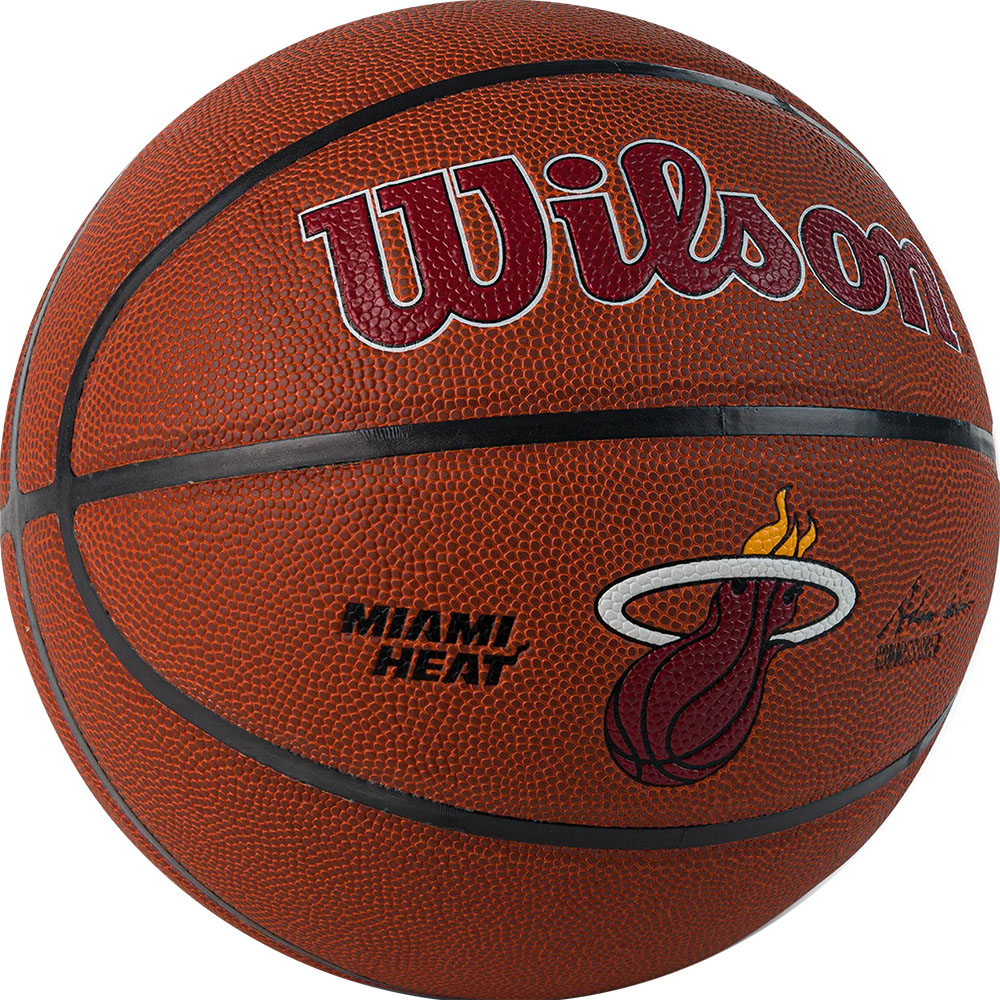 Мяч баскетбольный Wilson NBA MIAMI HEAT