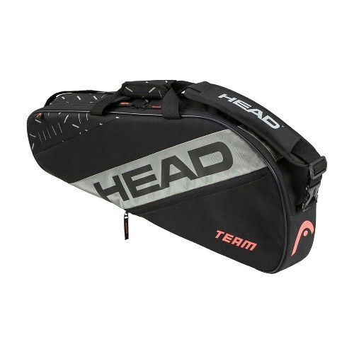 Сумка-чехол HEAD Team Racquet Bag S, 75*31*10см, Цвет Черно-оранжевый