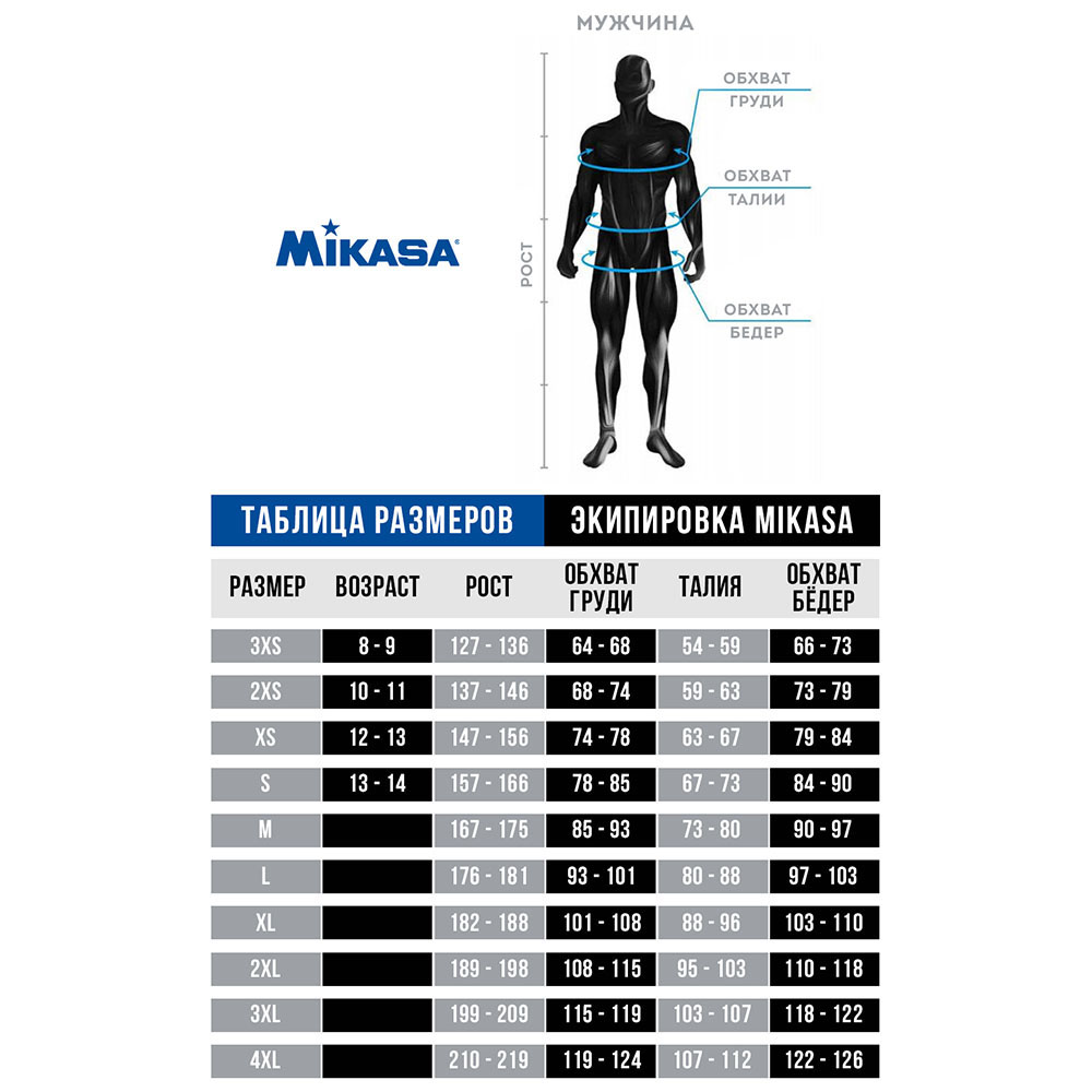 Толстовка MIKASA, Размер xxs, Цвет Черный