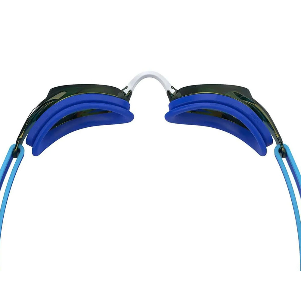 Очки для плавания детские SPEEDO Vanquisher 3.0 Mirror Jr, World Aquatics Approved, Цвет очков/линз Синий/Зеркальный