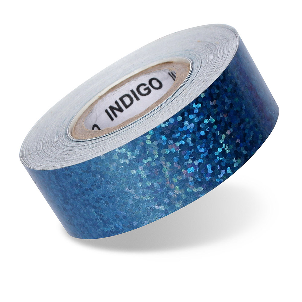 Обмотка для гимнастического обруча INDIGO Crystal, Цвет Синий