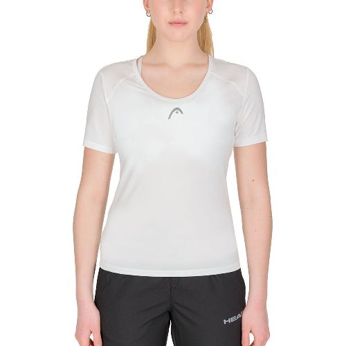 Футболка женская HEAD Club 22 T-Shirt W, Размер s, Цвет Белый