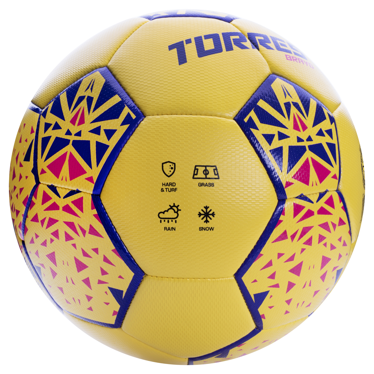 Мяч футбольный TORRES Bravo-3, Размер 3
