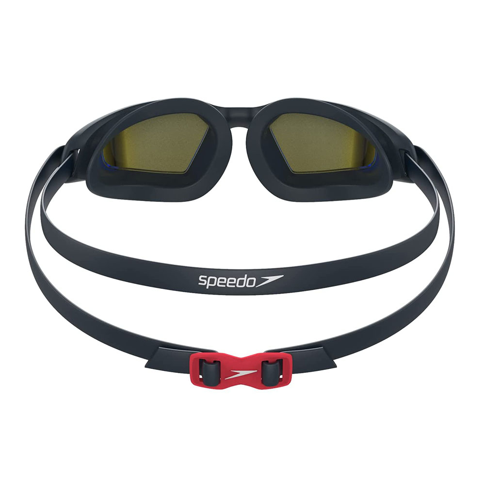 Очки для плавания SPEEDO Hydropulse Mirror, Цвет очков/линз Черный/Зеркальный