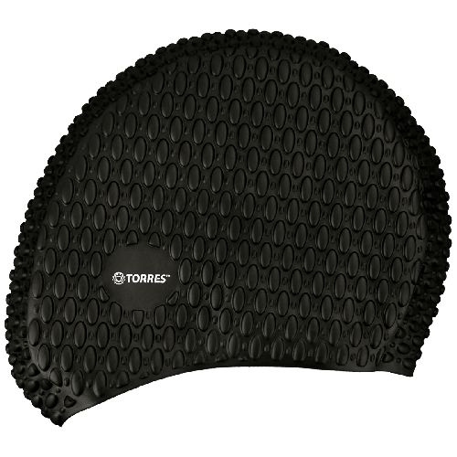 Шапочка для плавания TORRES Bobbles, Цвет Черный