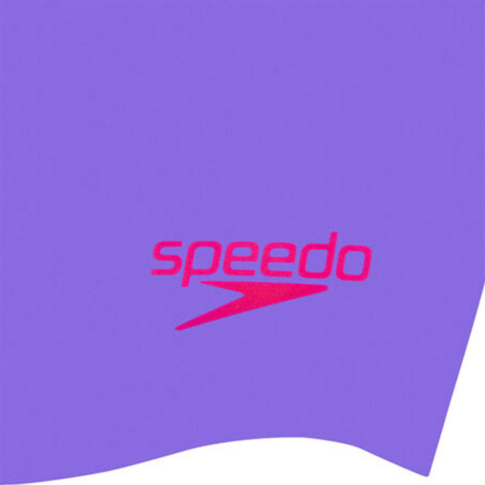 Шапочка для плавания SPEEDO Molded Silicone Cap Jr,  детская, Цвет Фиолетовый