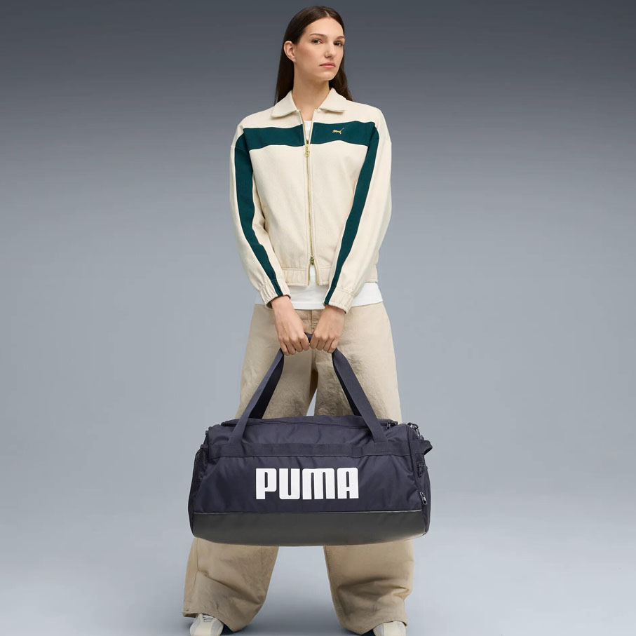 Сумка спортивная PUMA Challenger Medium Sports Bag, 62*29*31см, Цвет Темно-синий
