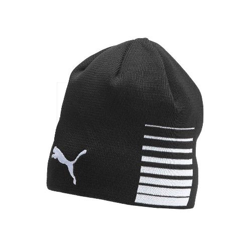 Шапка PUMA LIGA Reversible Beanie, Цвет Черно-белый