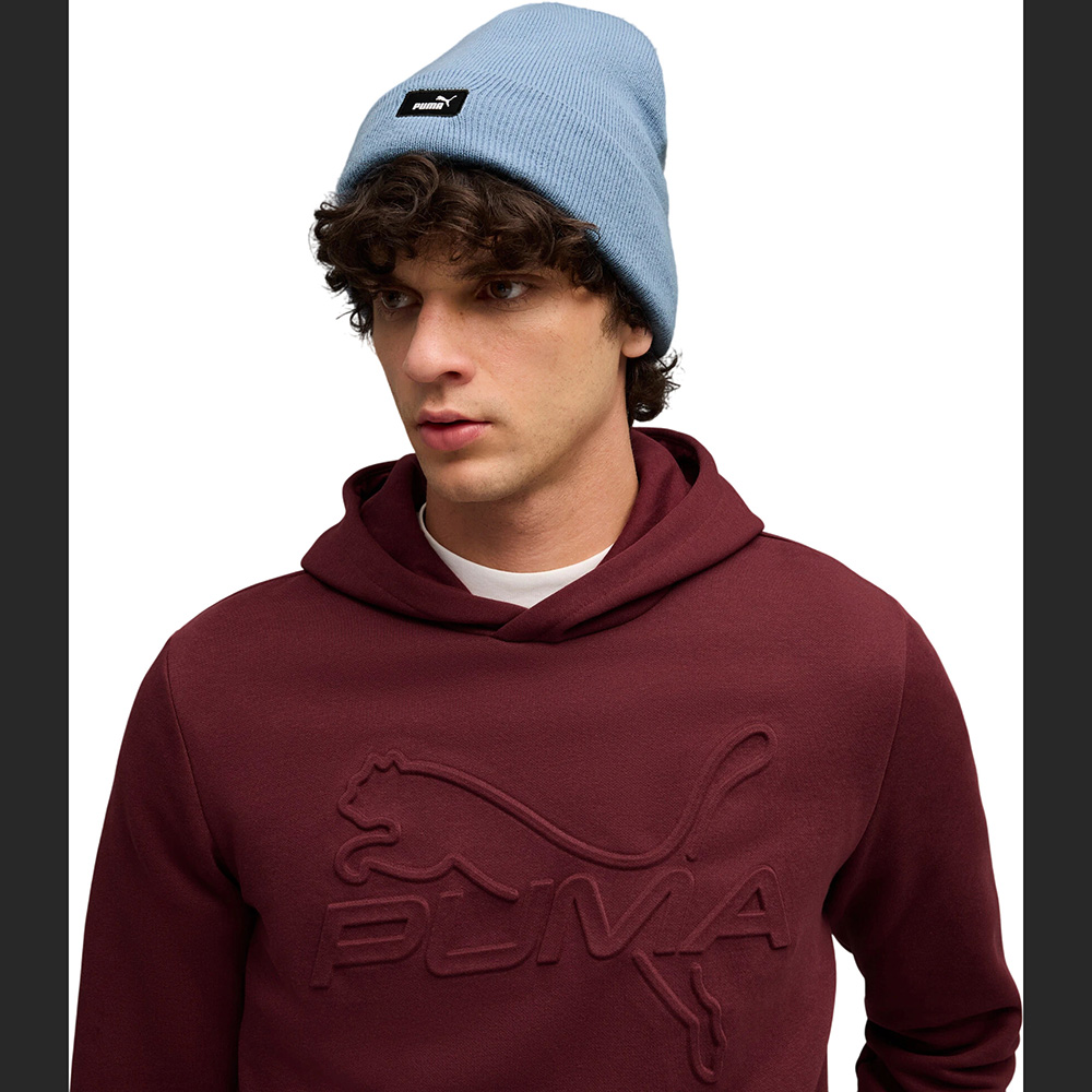 Шапка PUMA ESS Mid Crown Beanie, Цвет Голубой