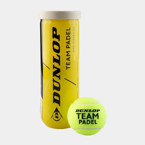Мяч для падела Dunlop Team Padel, упаковка 3 мяча