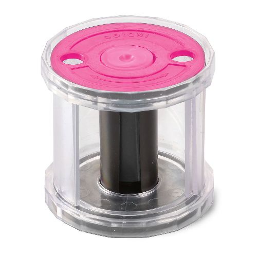 Катушка для лент художественной гимнастики INDIGO LOTTY IN226, Цвет Черно-розовый