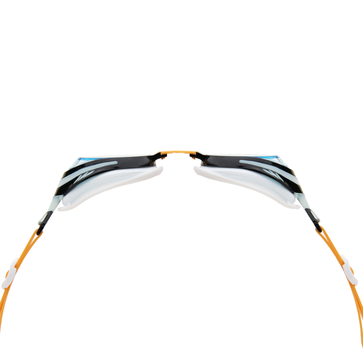 Очки для плавания TORRES Fish Kids детские (2-5 лет), Цвет очков/линз Черно-голубой/Голубой