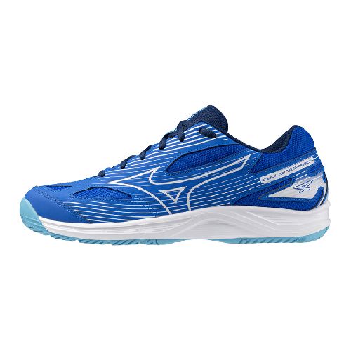 Кроссовки волейбольные MIZUNO Cyclone Speed 4, мужские, Размер 41, Цвет Синий