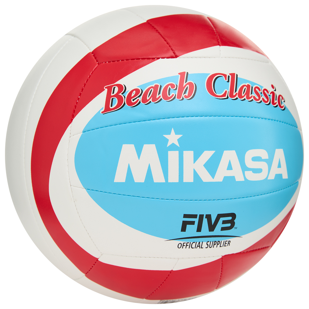 Мяч для пляжного волейбола Mikasa, Цвет Сине-красный