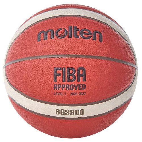 Мяч баскетбольный MOLTEN, B5G3800, FIBA Approved, Размер 5