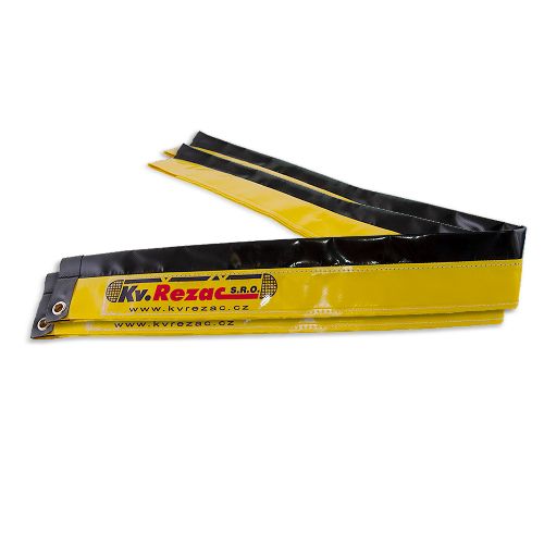 Карманы для антенн KV.REZAC для сеток пляжного волейбола, на липучках, пара, Цвет Желтый