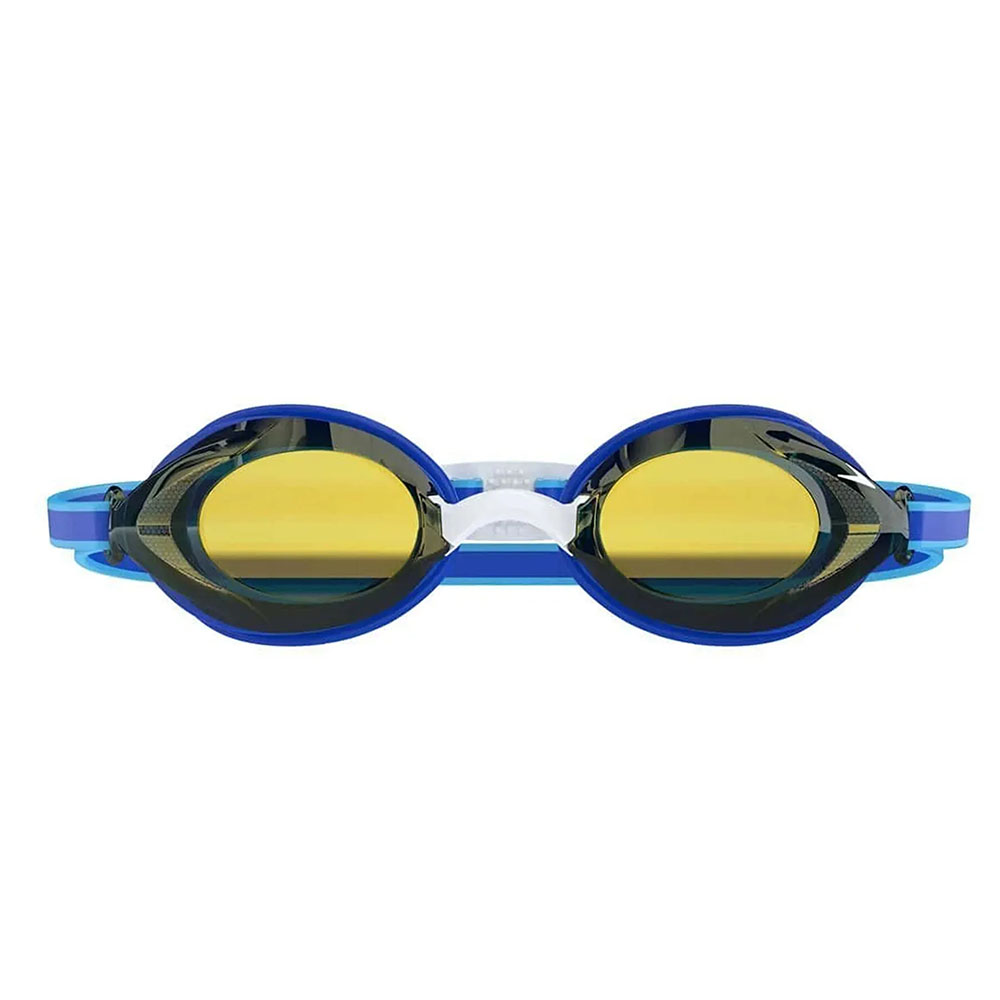 Очки для плавания детские SPEEDO Vanquisher 3.0 Mirror Jr, World Aquatics Approved, Цвет очков/линз Синий/Зеркальный