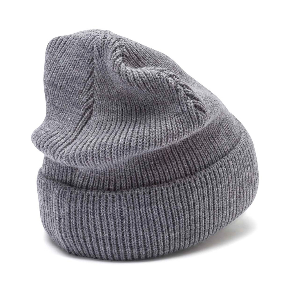 Шапка PUMA Ribbed Classic Beanie, Цвет Серый