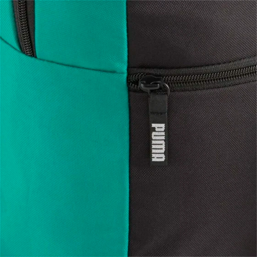 Рюкзак PUMA TeamGOAL, 43x29x12см, Цвет Черно-зеленый