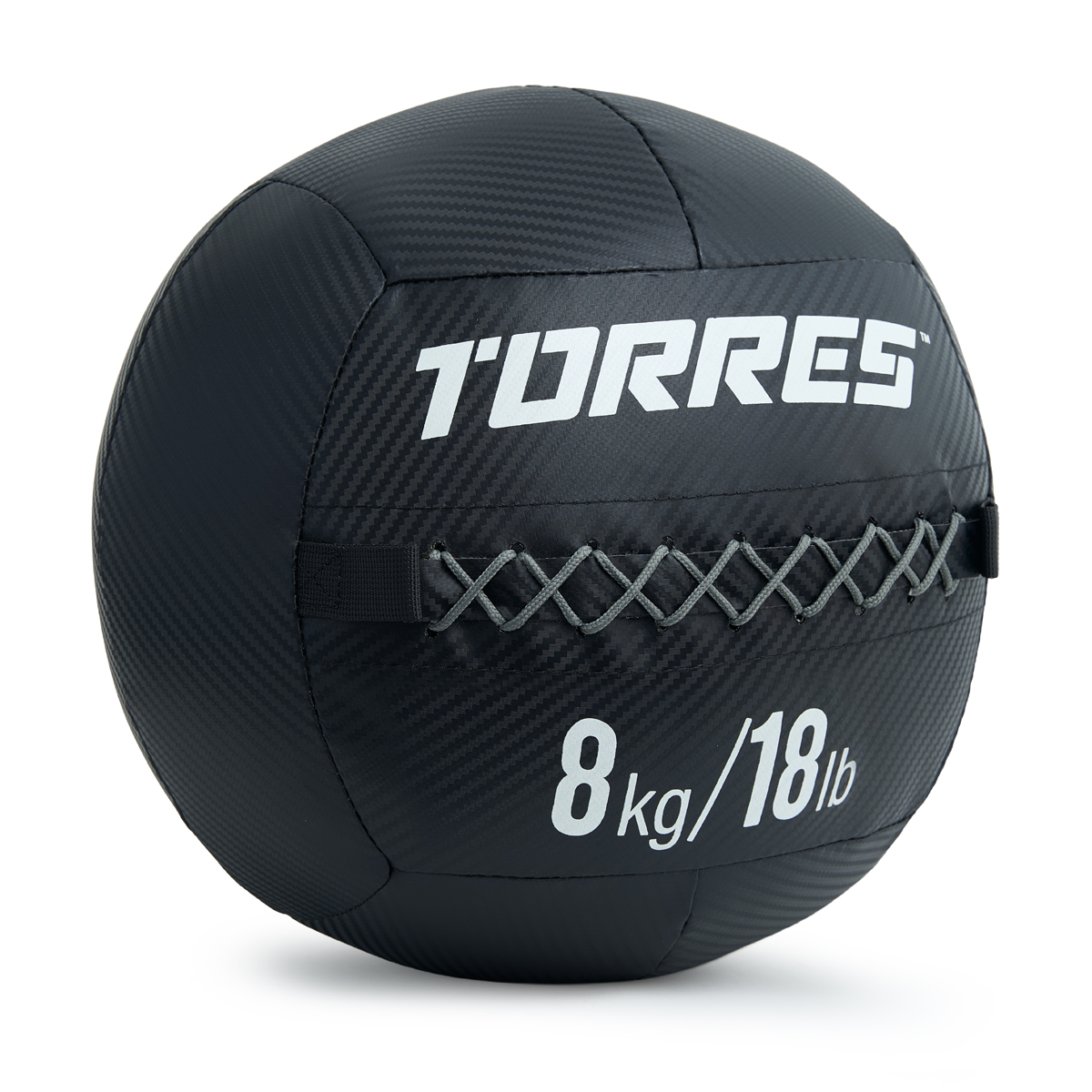 Медбол TORRES ПВХ/ПУ, Вес 8 кг