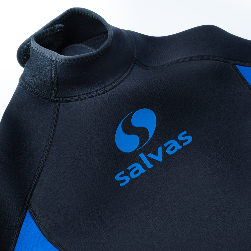Гидрокостюм для плавания SALVAS Iceman, мужской, чёрно-синий, Размер l