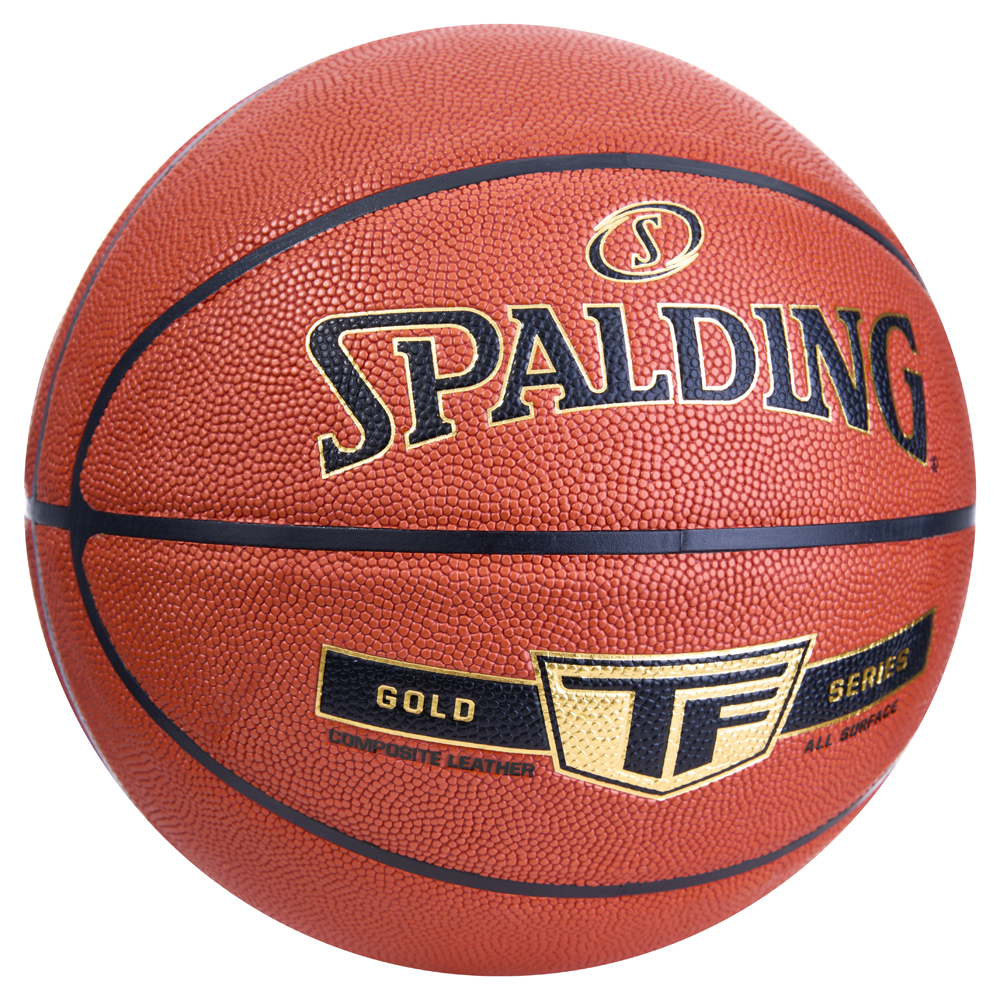Мяч баскетбольный Spalding TF Gold, микрофибра, Размер 7