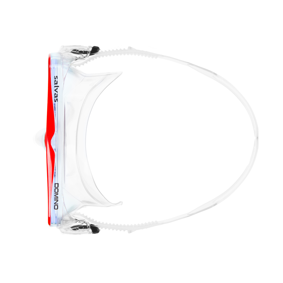 Маска для плавания SALVAS Domino Md Mask, размер Medium, Размер medium, Цвет Красный