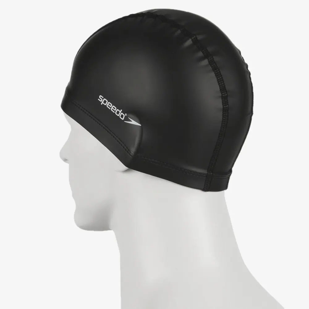Шапочка для плавания взрослая SPEEDO Pace Cap, Цвет Черный 2