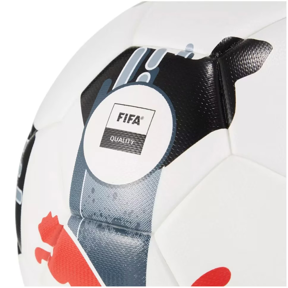 Мяч футбольный PUMA Orbita 3 TB FQ 08432402, FIFA Quality, размер 5, Размер 5, Цвет Бело-черно-красный