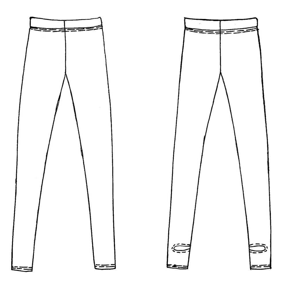 Лосины гимнастические с вырезом под пятку Indigo SM-103, Размер 30