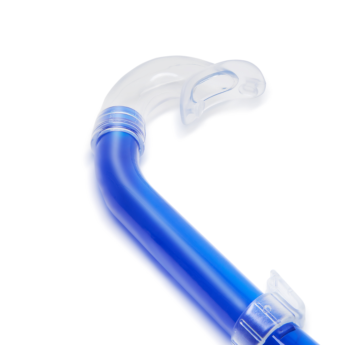 Трубка плавательная Salvas Fizzy Snorkel, размер L, Цвет Синий