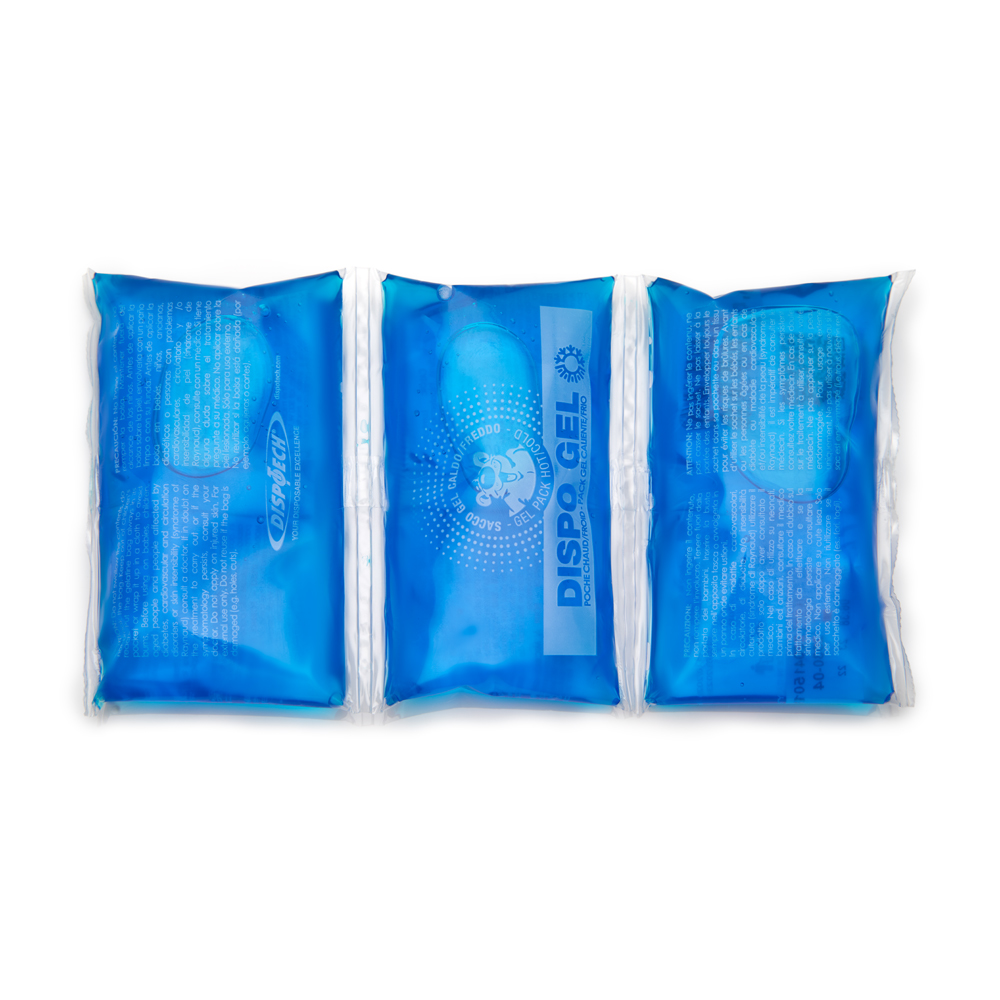 Многоразовый гелевый пакет для нагрева/охлаждения DISPO GEL, Размер 11*21 см